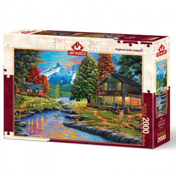 Puzzle TWO SHORES A FOREST - 2000 kom 