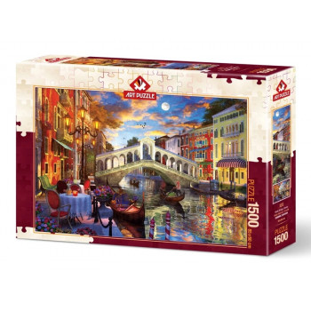 Puzzle RIALTO BRIDGE  VENICE - 1500 kom 