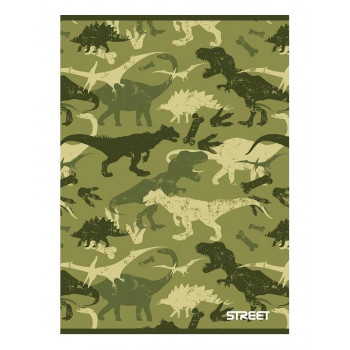 DINOSAURS SVESKA A4/54L/KVADRATI 