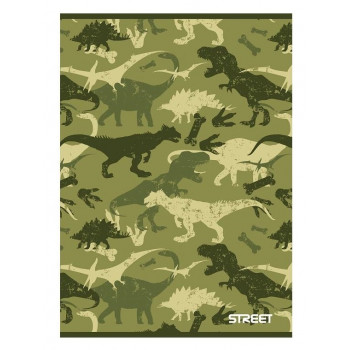 DINOSAURS SVESKA A5/54L/KVADRATI 