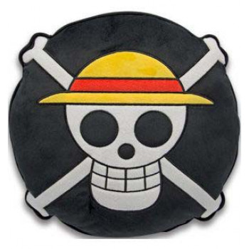 ONE PIECE okrugli jastuk SKULL 