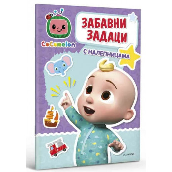 COCOMELON ZABAVNI ZADACI S NALEPNICAMA 