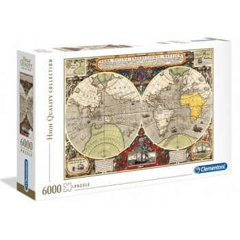 Puzzle ANTIČKA NAUTIČKA MAPA - 6000 kom 