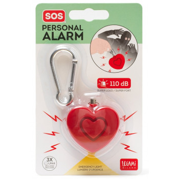 Privezak sa alarmom i svetlom HEART 