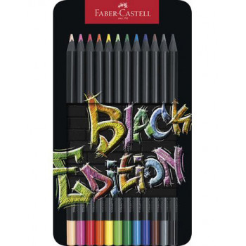 FABER CASTELL drvene bojice 1/12 BLACK EDITION 