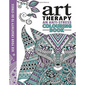THE ART THERAPY ANTI STRES COLOURING BOOK 
