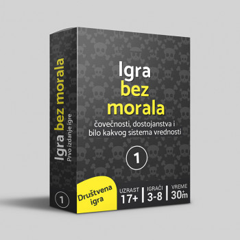 Društvena igra IGRA BEZ MORALA 