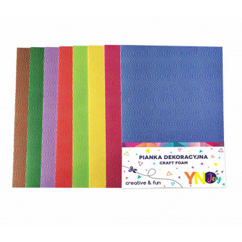 Listovi u boji A4 CRAFT FOAM WAVE Eva pena 