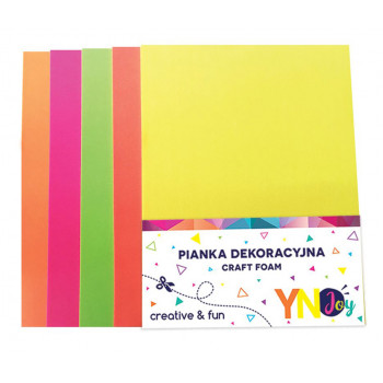 Listovi u boji A4 CRAFT FOAM FLUO Eva pena 
