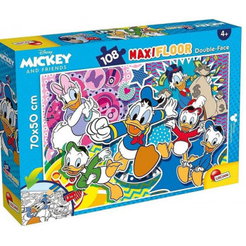 Puzzle za decu PATAK DAČA 108 kom - LISCIANI 