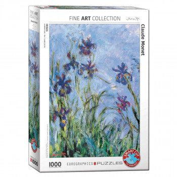 Puzzle 1000 IRISES BY MONET 