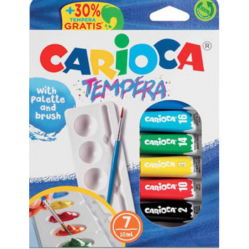 CA TEMPERE 1/7 10ML SA ČETKICOM I PALETOM 