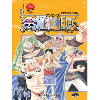 ONE PIECE 24 Ljudski snovi 