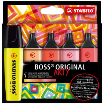 SIGNIR STABILO BOSS ORIGINAL ARTY SET 1/5 TOPLE BOJE 