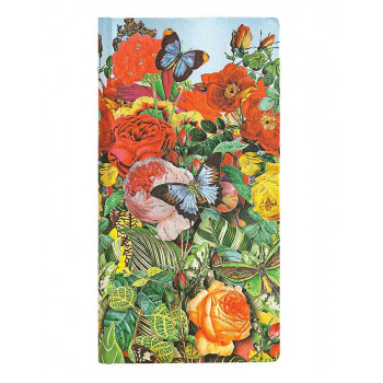 Notes 9x18cm NATURE MONTAGES BUTTERFLY GARDEN SLIM 