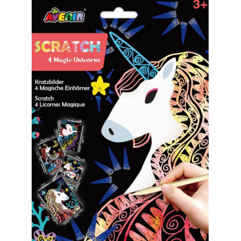 Kreativni set SCRATCH 4 MAGIC - JEDNOROZI 
