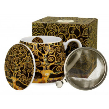 Šolja sa infuzerom TREE OF LIFE GUSTAV KLIMT - 430ml 