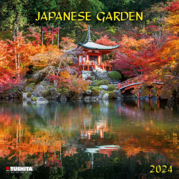 Zidni kalendar JAPANESE GARDEN 2024 