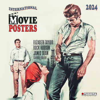 Zidni kalendar MOVIE POSTERS 2024 