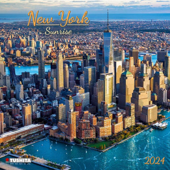 Zidni kalendar NEW YORK SUNRISE 2024 