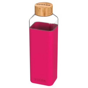 Staklena flašica za vodu QUOKKA PINK -  700ml 