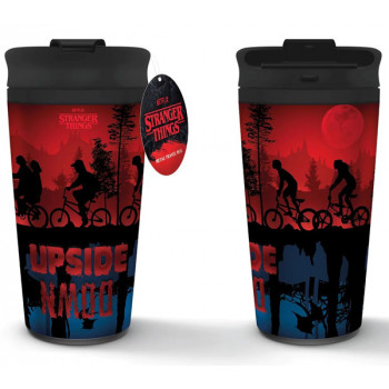 STRANGER THINGS 4 putna šolja od nerđajućeg čelika 450ml 