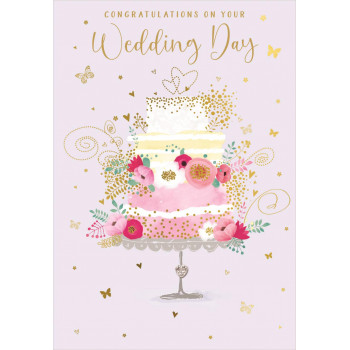 Čestitka za venčanje WEDDING CAKE 