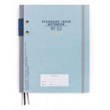 Notes i planer A5 NO.03 BLUE 