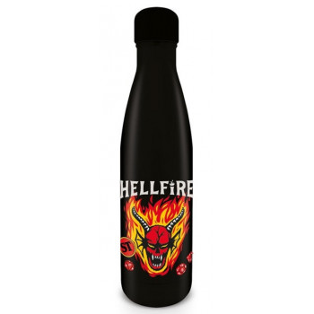 STRANGER THING metalna flašica za vodu HELLFIRE 540ml 