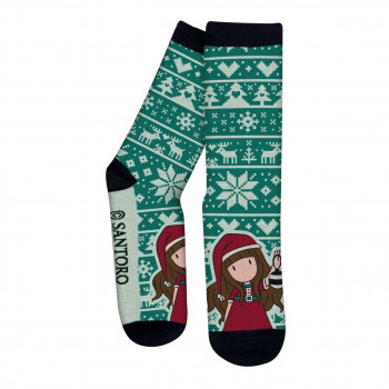 Čarape u poklon kutiji NOVA GODINA GORJUSS Tis The Season 