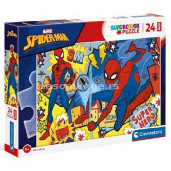 CLEMENTONI PUZZLE 24 MAXI SPIDERMAN 
