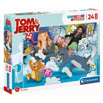 CLEMENTONI PUZZLE 24 MAXI TOM AND JERRY 