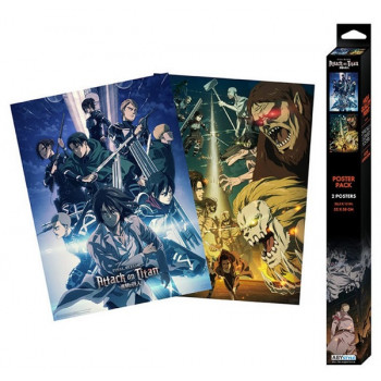 Set dva postera NAPAD TITANA 