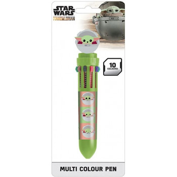 Hemijska olovka sa 10 boja STAR WARS THE MANDALORIAN 
