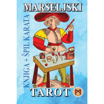 MARSELJSKI TAROT + KARTE + LUKSUZNA KUTIJA 