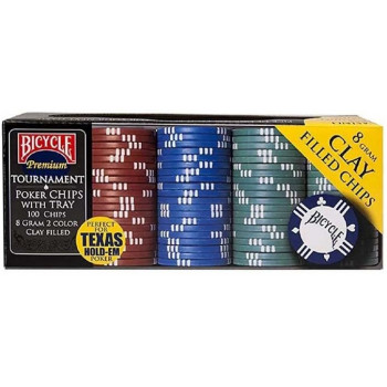Društvena igra ČIPOVI ZA POKER - BICIKL 