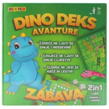 DINO DEKS AVANTURE DRUŠTVENA IGRA 