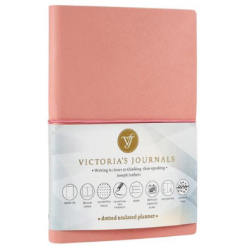 VICTORIA'S JOURNALS fleksi notes A5 na linije KAJSIJA 