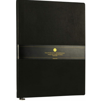 Notes fleksi A5 na linije COVER CLASSIC crni 