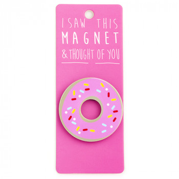 Magnet za frižider I SAW THIS MAGNET Doughnut 
