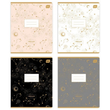 Sveska A5 na linije METALLIC 