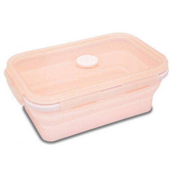 Silikonska kutija za užinu PASTEL BRESKVA 800ml 