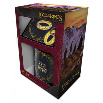 Gift set šolja, podmetač, privezak LORD OF THE RINGS 