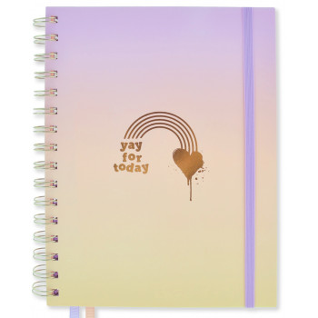 Notes sa spiralom A5 na linije SUNSET LOVE 