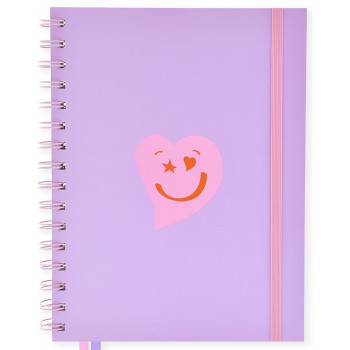Notes sa spiralom A5 na linije HAPPY DAYS 