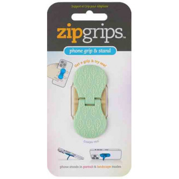 ZipGrips držač za telefon i postolje ZELENO CVEĆE 