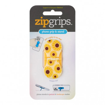 Držač za telefon sa postoljem ZIPGRIPS SUNFLOWER 