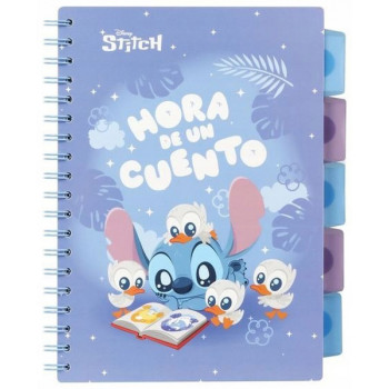 Notes sa spiralom B5 STITCH - HORA DE UN CUENTO 