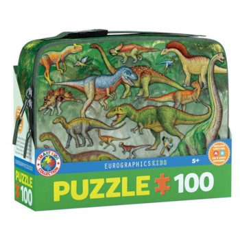 Puzzle za decu DINOSAURUS / KUTIJA ZA UZINU 