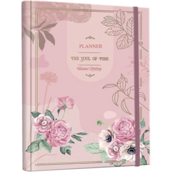 VICTORIA'S JOURNALS nedeljni planer B5 THE SOUL OF PINK 